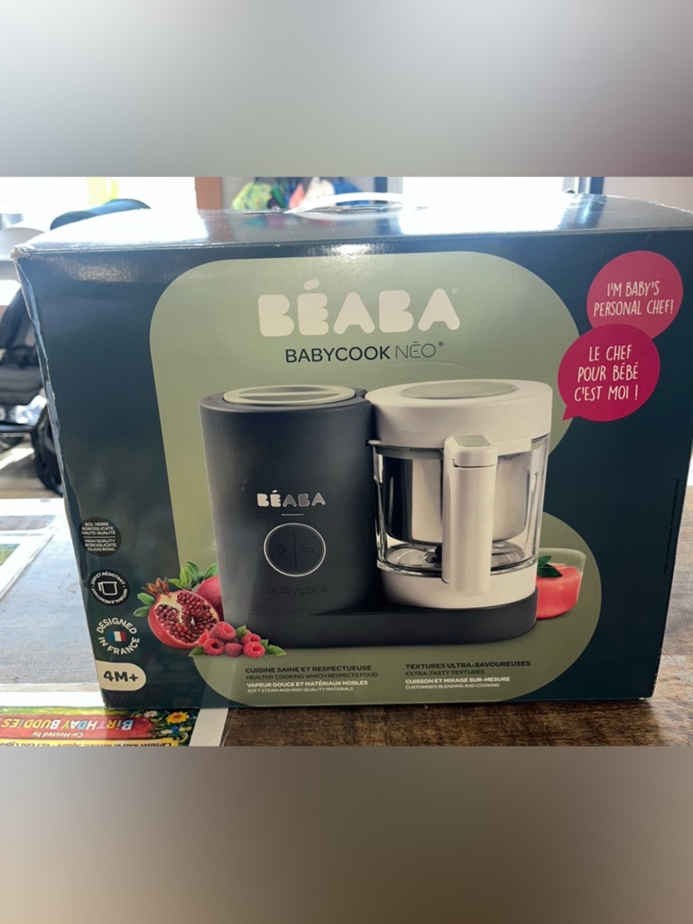 BÉABA Babycook Neo, a 4-in-1 baby food maker